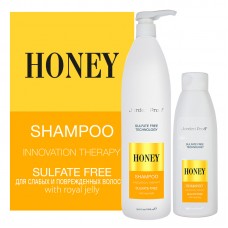 Безсульфатный медовый шампунь для слабых и поврежденных волос /Jerden Proff Sulfate Free Shampoo Honey/